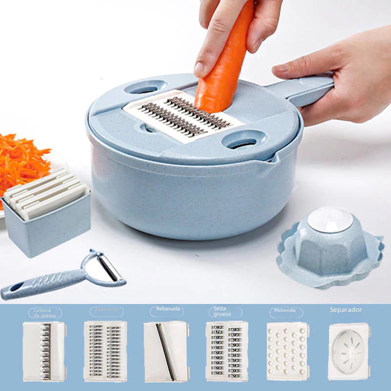 Multifunctional Vegetable Slicer and Grater Tool