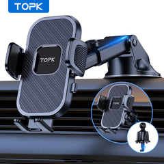 TOPK D38 Car Mount - Multifunctional Phone Holder