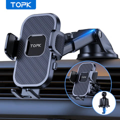 TOPK D38 Car Mount - Multifunctional Phone Holder