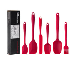 Kitchen Baking Tool Set with Large Spatula and Brush (6 pcs)