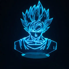 3D Illusion LED Lamp with Monkey King Design