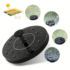 Solar Bird Bath Fountain Pump for Garden & Pond 1W
