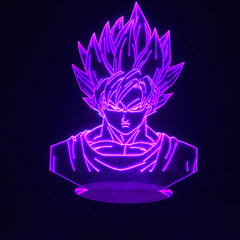 3D Illusion LED Lamp with Monkey King Design