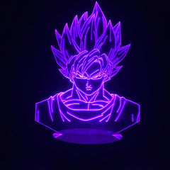 3D Illusion LED Lamp with Monkey King Design