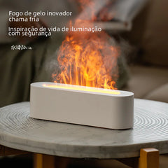 Creative Colorful Flame Aroma Diffuser and Humidifier