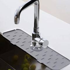 Silicone Faucet Mat and Splash Guard for Sinks