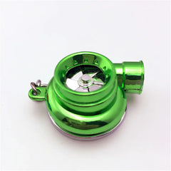 LED Turbine Spinning Keychain