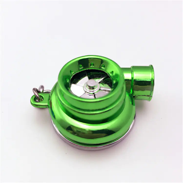 LED Turbine Spinning Keychain
