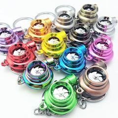LED Turbine Spinning Keychain