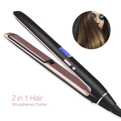 Hair Straightener and Curler Combo
