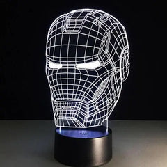 3D LED Desk Lamp Super Hero