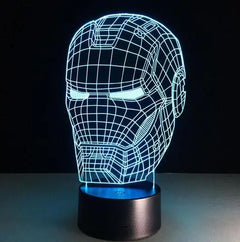 3D LED Desk Lamp Super Hero