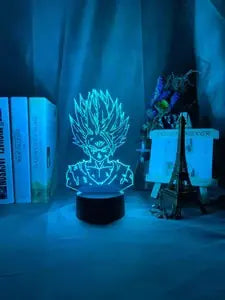 3D Illusion LED Lamp with Monkey King Design