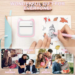 Mini Portable Thermal Photo Printer for iPhone/Android