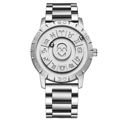 Magnetic Rolling Ball Men's Creative Watch with Edge Design