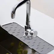 Silicone Faucet Mat and Splash Guard for Sinks