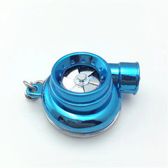 LED Turbine Spinning Keychain
