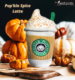 Dog Sound Spice Latte Plush Toy