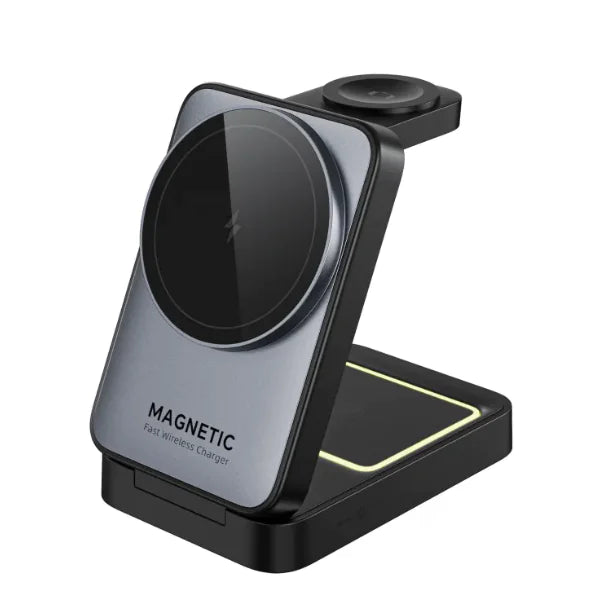 Magnetic 3-in-1 Fast Charging Stand