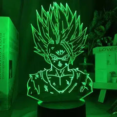 3D Illusion LED Lamp with Monkey King Design