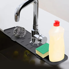 Silicone Faucet Mat and Splash Guard for Sinks